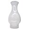 Glo-brite Clear Glass Smooth Top Oil Lamp Chimney 2 7/8" OD Base x 8 3/8" High
